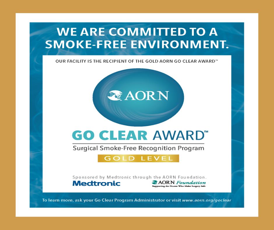 Go Clear Award-AORN