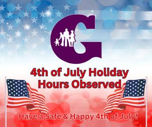 4th of July Holiday Hours Observed